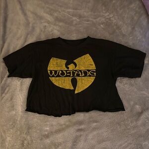 WuTang cropped tee